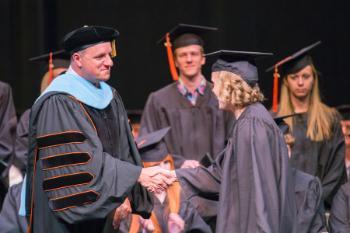 photo of student Gillian Fahey graduating