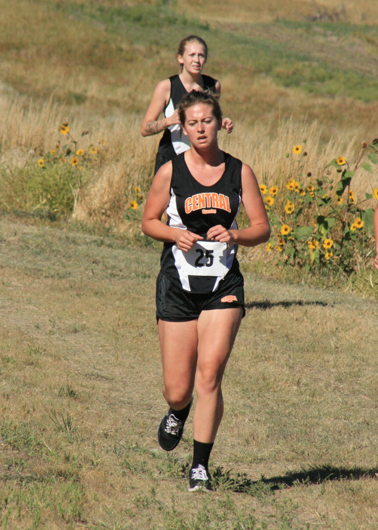 CWC cross country runner Rebeka runs at meet